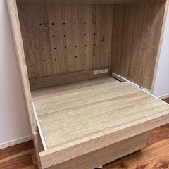 【美品】キッチンボード　炊飯器台の画像