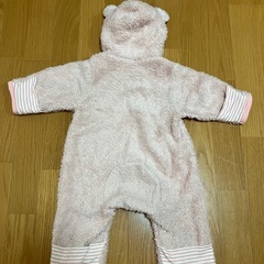 もこもこロンパース　50〜70cmの画像