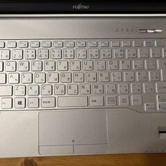 【中古】富士通 LIFEBOOK SH75/B1 ノートパソコン（メモリ12GB増設＆新品SSD搭載）の画像