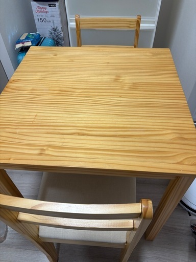 受付中止/LOWYAダイニングテーブルセット　