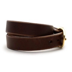 タケオキクチ ブラウンレザーブレスレット定価¥10000の画像