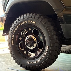 ジムニー　美品　 BFGoodrichMT225/75R16 クリムソンデーモン　5本セットの画像