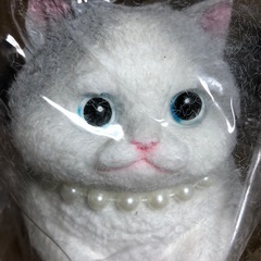 ぽってり 猫ちゃん スクイーズ 14cm 大きいの画像