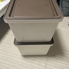 重ねて使える衣装ケースの画像