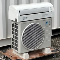 取付け可 ! !◇ダイキン エアコン 8畳用 2015年 内部クリーン ストリーマ100V AN25SES 高圧洗浄済み ! 保証付き ! !の画像