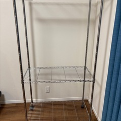 メタルラック　ワードローブの画像