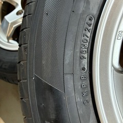 ジムニー　アルミホイール4本セット WEDSホイールTOYOタイヤ　美品の画像