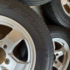 ジムニー　アルミホイール4本セット WEDSホイールTOYOタイヤ　美品の画像