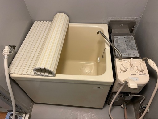 値下げしました【11/20受け渡し】浴槽＆風呂釜(昨年購入)