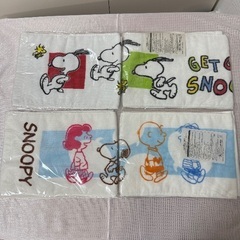 SNOOPYタオルセット　未使用6枚セットの画像