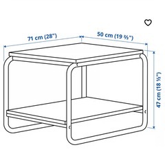 IKEA  サイドテーブルの画像