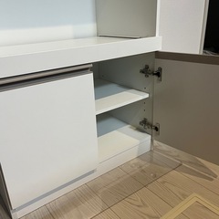 ニトリ　食器棚の画像