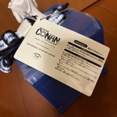 ユニバで買ったコナンのポップコーンバケツ　未使用の画像