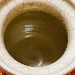 専売特許 菰野 花器 花瓶 フラワーベース 壺 アンティーク レトロの画像