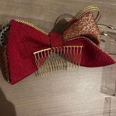 七五三　花飾りの画像