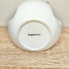 【Francfranc 】 ピーニュ キッチンディスペンサー マット　ホワイト　【お洒落なお玉置き】ブラックの画像