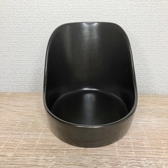 【Francfranc 】 ピーニュ キッチンディスペンサー マット　ホワイト　【お洒落なお玉置き】ブラックの画像