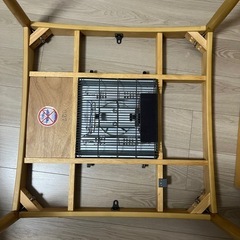 コタツ　75×75×42の画像