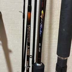 釣竿4本の画像