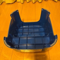 ｛値下げ】子供 こども 踏み台 2段 2テップ 青 ブルー　の画像