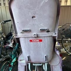 自転車　子供用イスの画像