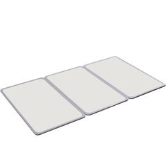 20%OFF【風呂ふた:美品】（アイボリー3枚組）防カビ・抗菌の画像