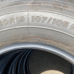 TOYO TIRES 195/80R15 24年製　冬タイヤの画像