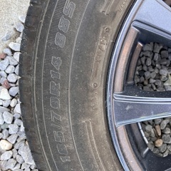 タイヤホイールセット　フリードGB3　185/70r14 4H100 exsteer 10スポークの画像