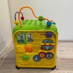 知育玩具vtechABCビッグキューブトイの画像