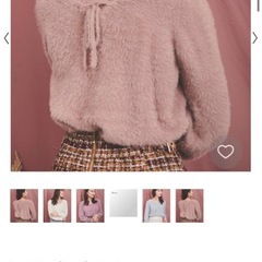 Noelaのレースアップシャギーニットです☺️の画像