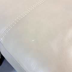 神戸市内✨️KEYUKA ケユカ カウチソファ アイボリー 3人掛けの画像