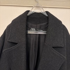 Zara 新品　ウールコートの画像