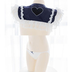 【マリームーン】ハロウィン レースアップセーラー服(M) 新品未使用の画像