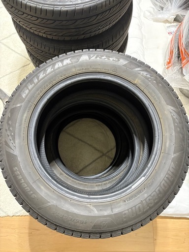 BS VRX3 165/65R14 2021年製43週