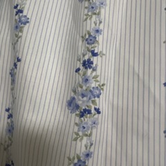 LAISSE PASSEのストライプフラワースカートです☺️の画像