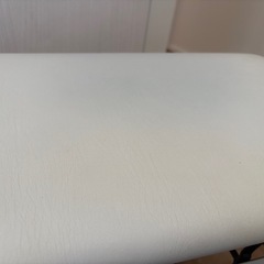 ピアノ　椅子　白の画像