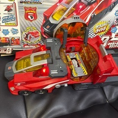 トミカハイパーレスキュー　ハイパーレスキューシリーズ　サウンドドリンク！乗せるトミカ付き!の画像