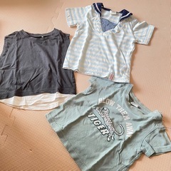 男の子　ベビー服　半袖　トップス　まとめ売り　80の画像