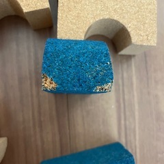 【おもちゃまとめ売り】コルク積み木　elou shapes 36ピースの画像
