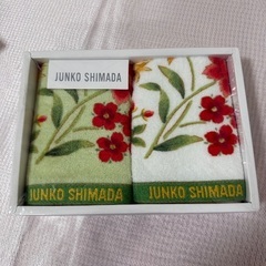 JUNKO SHIMADA  ハンドタオル　未使用2枚セットの画像