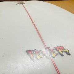 美品 AL MERRICK FEVER 5'11 日本正規品　フィン付きの画像
