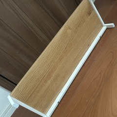 ニトリ　モニター台　ラック　キーボード収納の画像