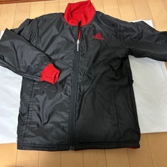 adidas(160サイズ)リバーシブルジャンパーの画像