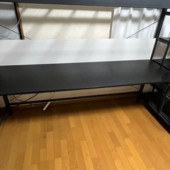 ロフトベッド(テーブル付き)の画像