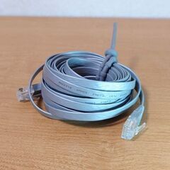 ②《エレコム》LANケーブル ５m／LD-GF/SV5 ♻️数回使用の長期保管品の画像