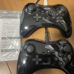 WiiU プロコントローラーの画像