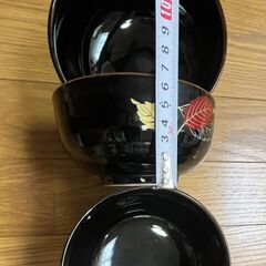陶器 中鉢 フタ付き 5個セットの画像