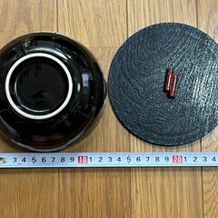 陶器 中鉢 フタ付き 5個セットの画像