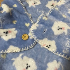 ブランケット　
ブルーの画像