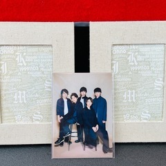 嵐 ファンクラブ特典 20周年記念日 フォトフレーム ARASHIの画像